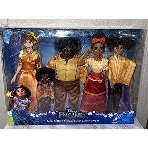 Disney Encanto Antonio Family Fashion Doll Set Contains Five Characters 11.75 in